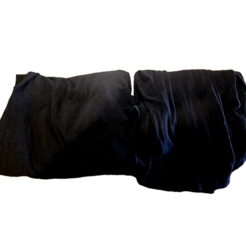 D&CO BEACH BLACK High Waisted Wide Leg. US LP UK XLP. Lot Of 2.